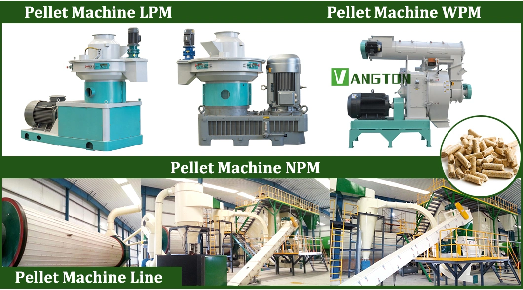 Ring Die 560 760 860 Model Rice Husk Straw Sawdust Biomass Wood Pellet Machine/Mill Price for Briquette/Pelletizer